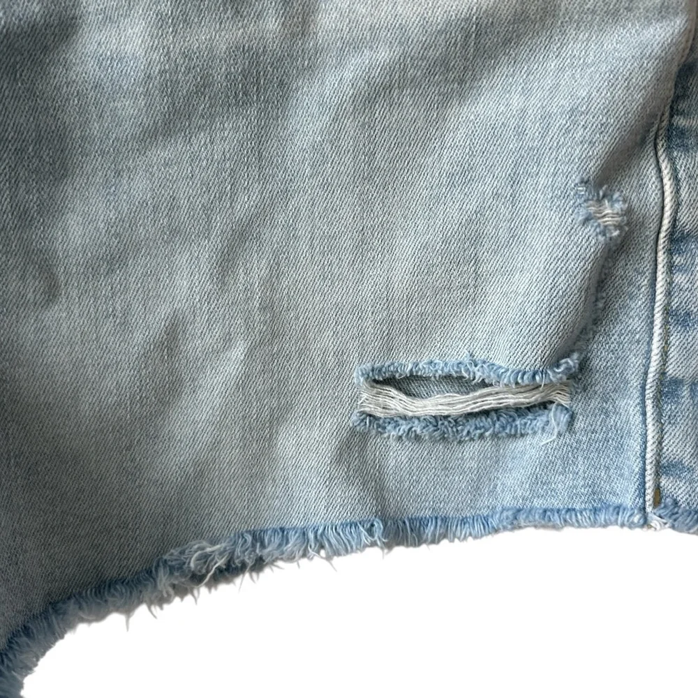 Aerie Distressed Denim Short - Picture 3 of 13